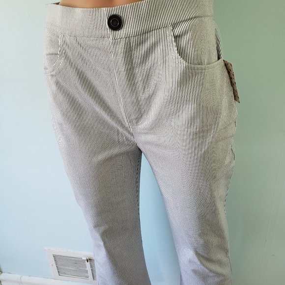 NWT Free People Strip Pants, Size M. - Picture 7 of 16